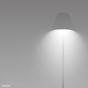 Standing lamp on gray | Free stock vector - 580027