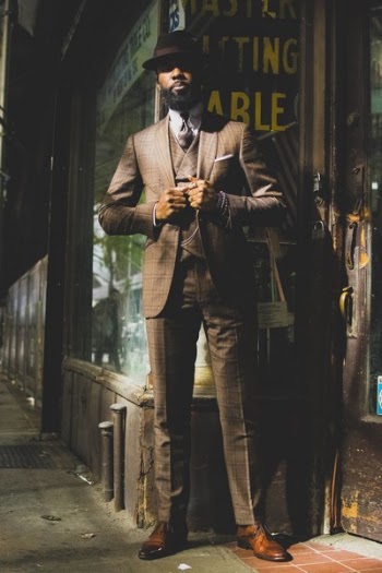 Standing Man in Front of Doorway