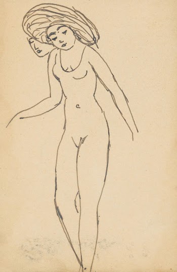 Standing nude 3. | Free Photo - rawpixel