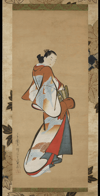 Standing prostitute wearing a kimono | Free Photo - rawpixel