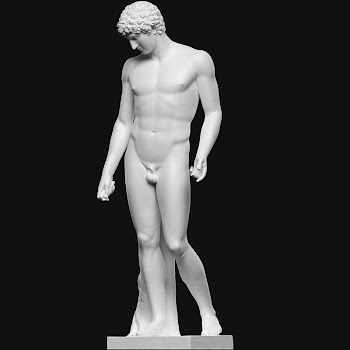 Standing young man, Antinoos of the Capitol | Free Photo - rawpixel