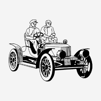 Stanley steam car drawing, vintage | Free Photo - rawpixel