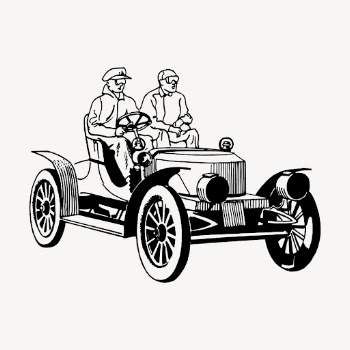 Stanley steam car drawing, vintage | Free Vector - rawpixel