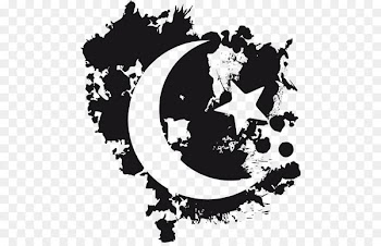 Star and crescent Moon Clip art - moon 