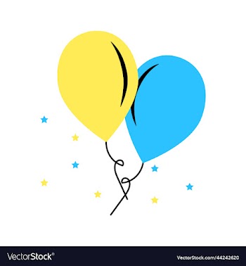 star background children balloon