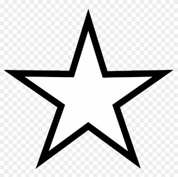 Star Black And White Shooting Star Clip Art Black And - Star Vector