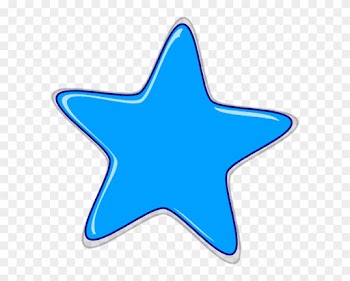 Star Blue Clipart Edited2 Clip Art At Clker Com Vector - Star Clip Art