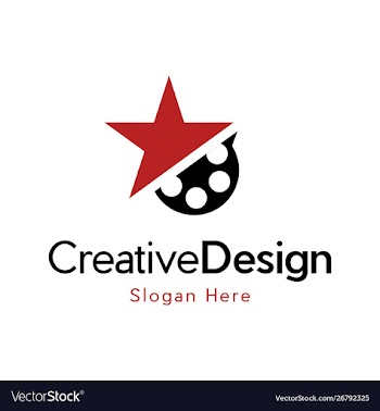 Star cinema movie entertainment creative business vector image