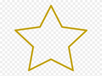 Star Clip Art - Shape Of A Star