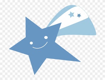 Star Clipart And Animated Graphics Of Stars - Blue Shooting Star Png