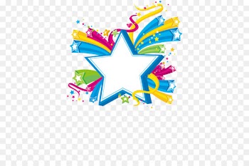 Star Color Euclidean vector Clip art - Colored stars 
