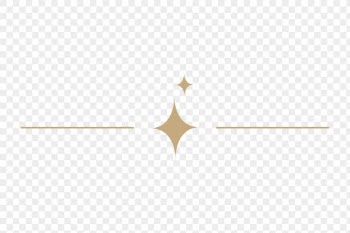 Star divider png sticker on transparent | Free PNG - rawpixel