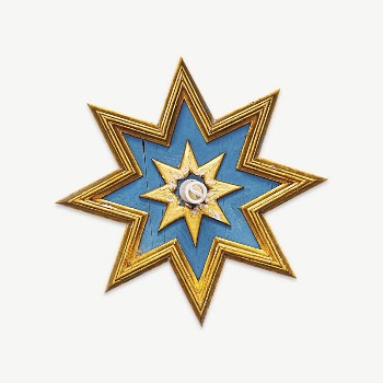 Star door sign collage element | Free PSD - rawpixel