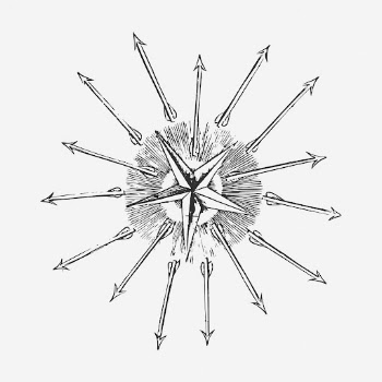 Star emblem hand drawn illustration. | Free Photo - rawpixel