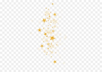 Star Euclidean vector Icon - Golden stars floating material 