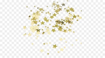 Star Gold Confetti Party Bride - overlay 