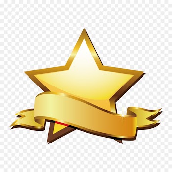 Star - Gold five-pointed star 