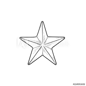 Star hand drawn outline doodle icon