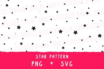 Star Moon Phase, Lunar Space, Cut File Vector, PNG SVG