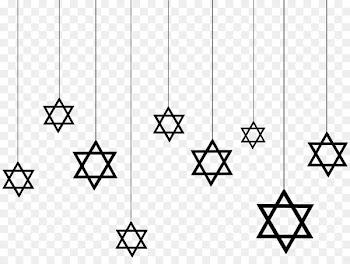 Star Of David, Judaism, Hexagram, White, Text PNG