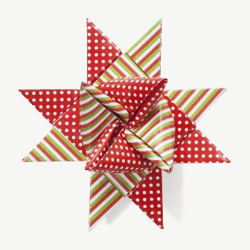 Star origami collage element, isolated | Free PSD - rawpixel
