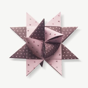 Star origami collage element psd | Free PSD - rawpixel