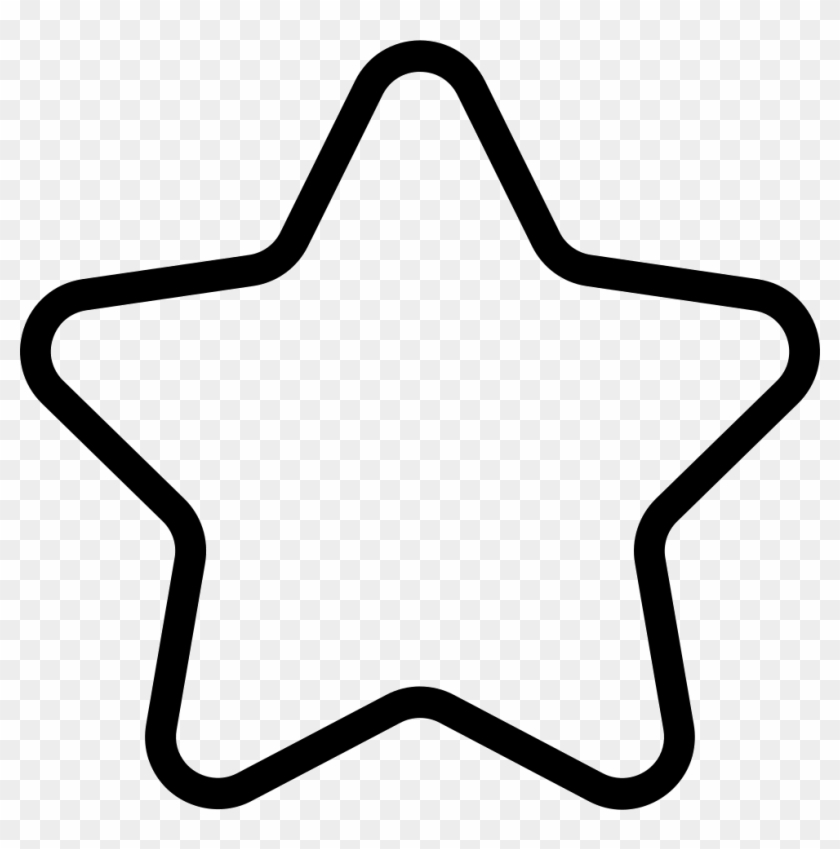 Star Outline Svg Icon Free Download Cliparts - Star Png Outline