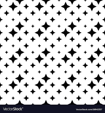 Star pattern background - abstract geometrical vector image
