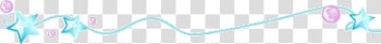 Star pattern design dividing line transparent background PNG clipart
