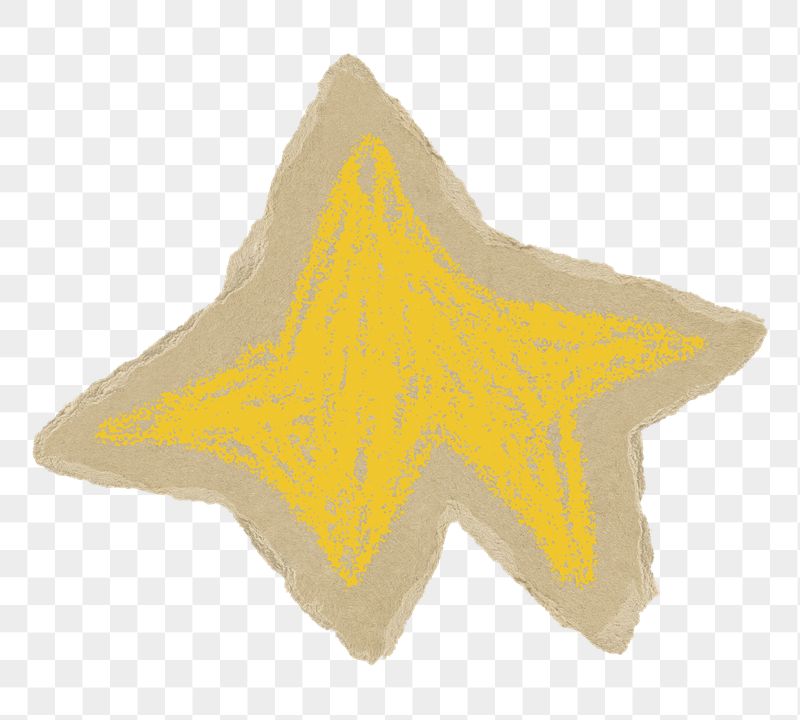 Star png sticker, torn paper | Free PNG - rawpixel
