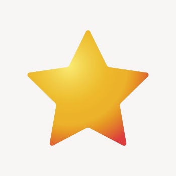 Star shape icon, aesthetic gradient | Free Icons - rawpixel