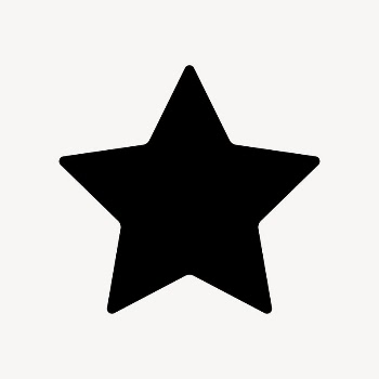 Star shape icon, flat graphic | Free Icons - rawpixel