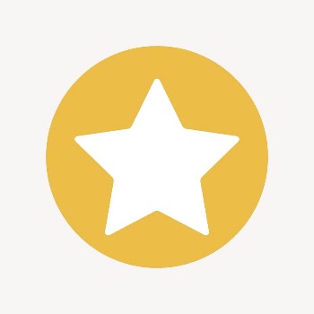 Star shape icon, flat graphic | Free Icons - rawpixel