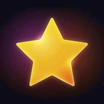 Star shape icon, neon glow | Free Icons - rawpixel