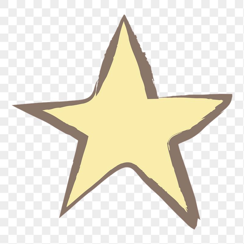 Star shape png sticker, pastel | Free PNG Illustration - rawpixel