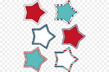Star-spangled Shape Stickers Chart Classroom Teacher - others 