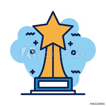 star trophy detail style icon