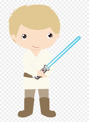 Star Wars - Minus - Cute Luke Skywalker Png