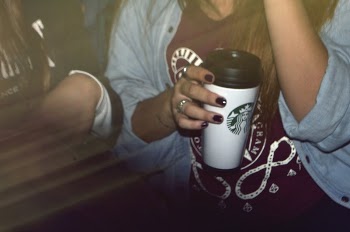 Starbucks plastic cup in woman's | Free Photo - rawpixel