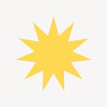 Starburst badge collage element vector | Free Vector - rawpixel