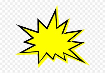 Starburst Clip Art At Clker - Camera Flash Clipart