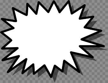 Starburst clip art outline free clipart images - Clipartix