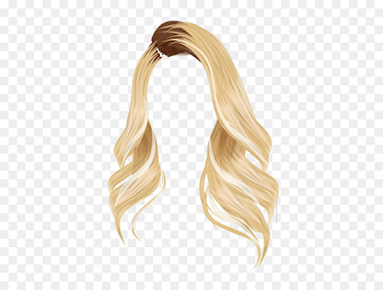 Stardoll Wig Brown hair Blond - hair blonde png download - 444*666 ...