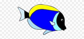 Starfish Clipart Dory Fish Pencil And In Color Clip - Fish Dory Clip Art
