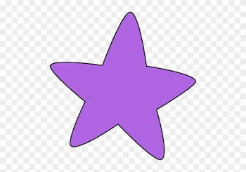 Starfish Clipart - Purple Star Clip Art