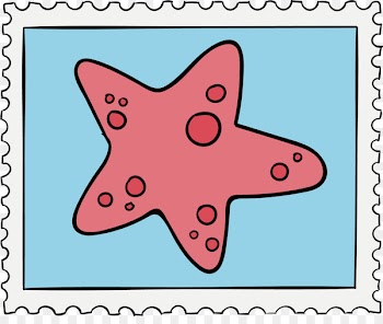 Starfish Pisaster brevispinus Clip art - Pink starfish vector 