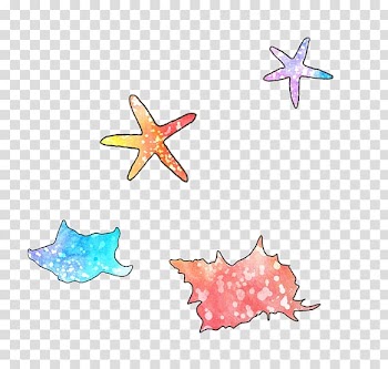 Starfish Pisaster ochraceus , Purple starfish transparent background PNG clipart