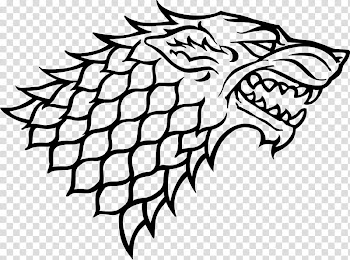 Stark Sigil, black animal illustration transparent background PNG clipart