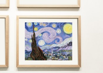 Starry Night By Vincent Van Gogh Painting