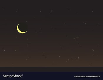 starry night sky template